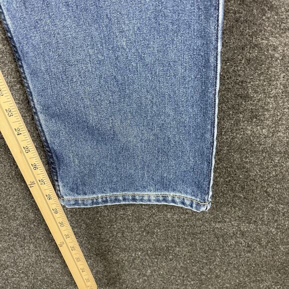 VTG Levis 505 Jean Mens 38x30 Medium Wash Regular Fit Straight Deadstock Y2K NEW - Picture 9 of 16